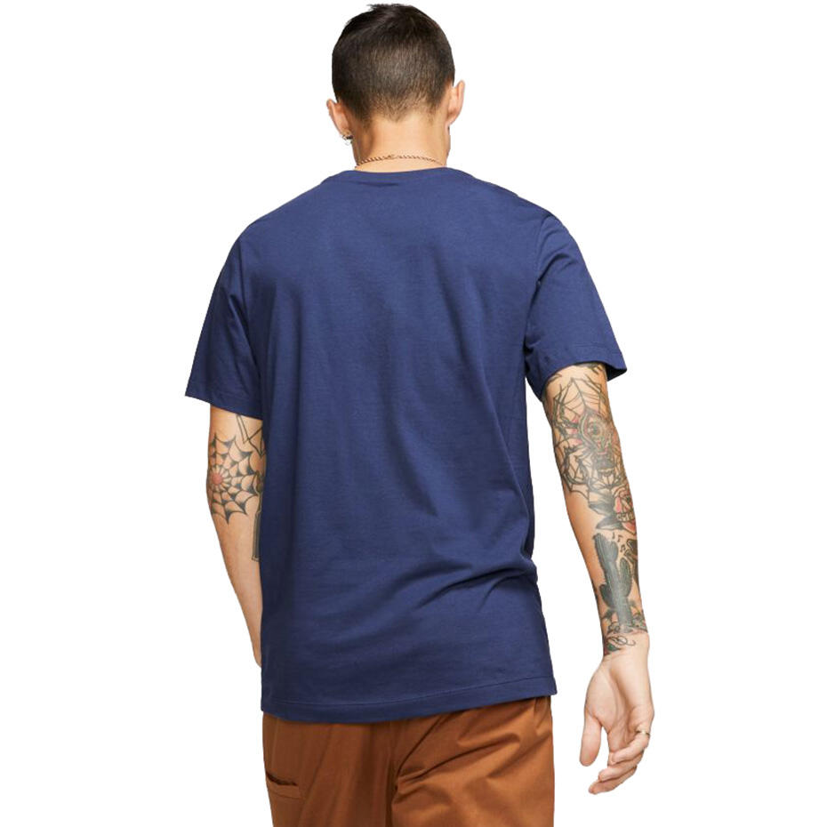 KOSZULKA męska NIKE AR4997-410 bawełniana t-shirt sportowa granatowa 2XL 5/5