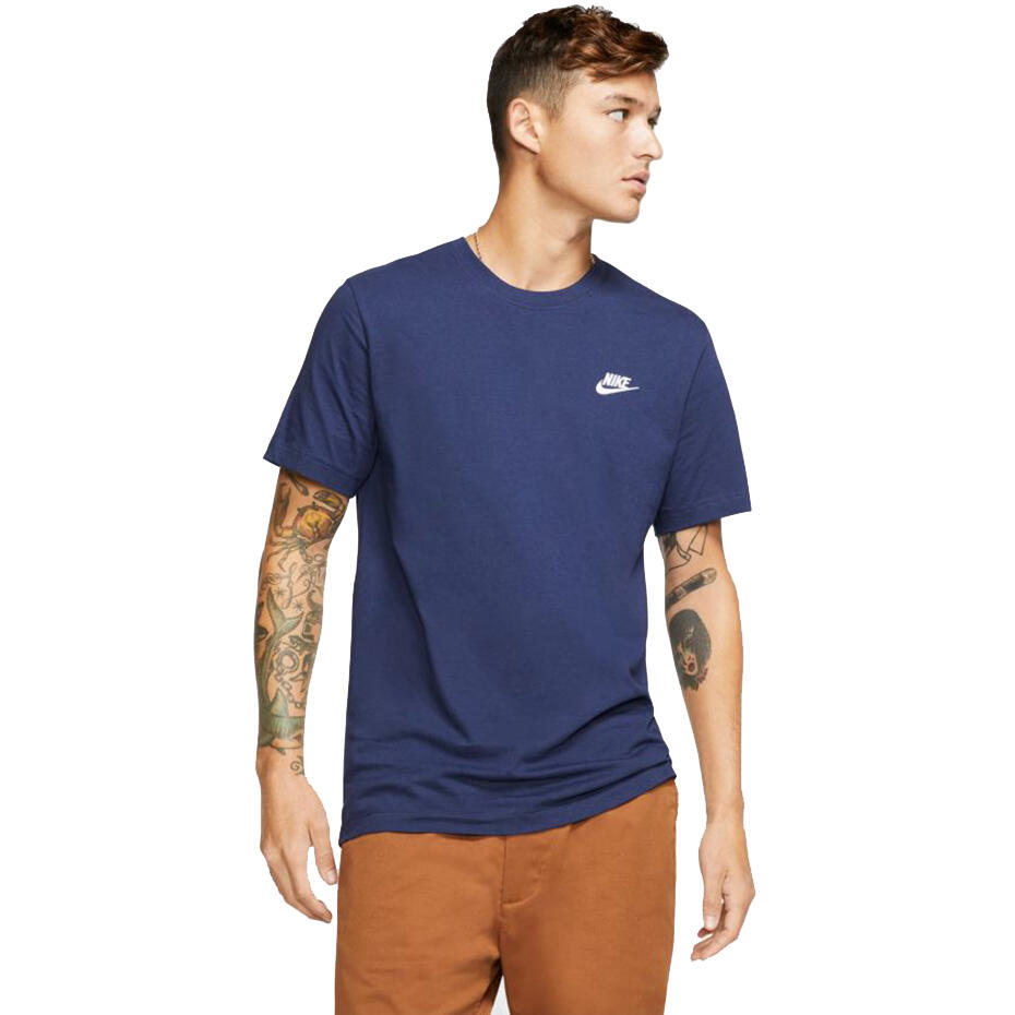 KOSZULKA męska NIKE AR4997-410 bawełniana t-shirt sportowa granatowa 2XL 4/5