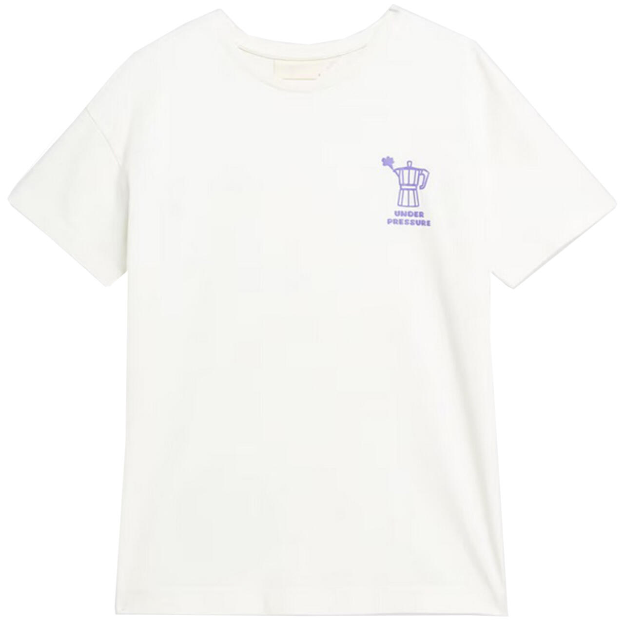 Camiseta de mujer Outhorn F0836, blanco roto, OTHAW23TTSHF0836 11S 2/7