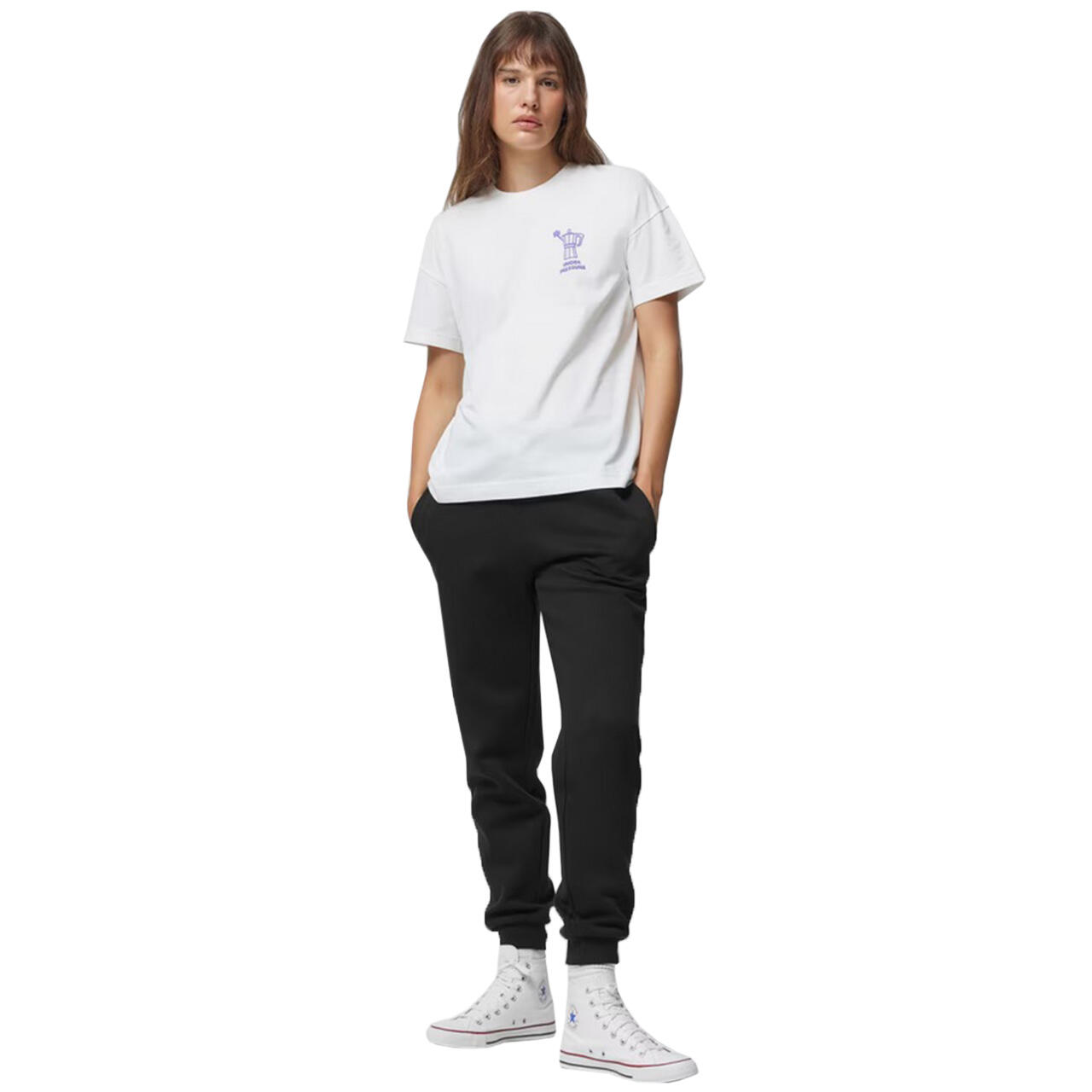 Camiseta de mujer Outhorn F0836, blanco roto, OTHAW23TTSHF0836 11S 5/7