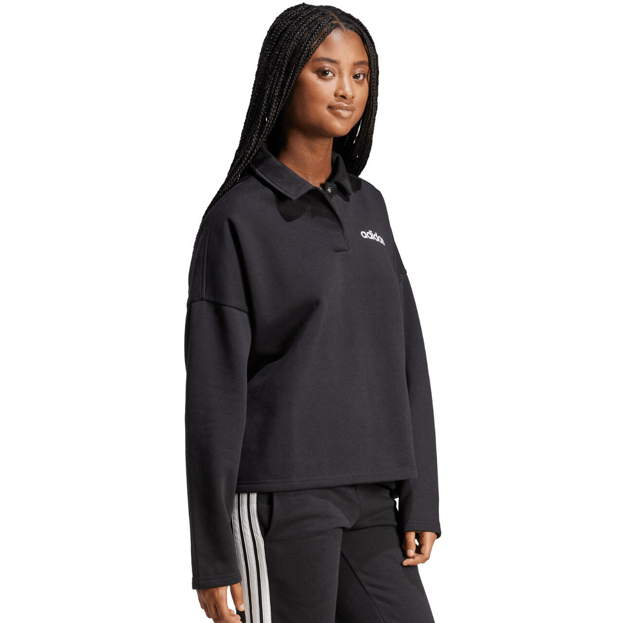 Sweat-shirt adidas Essentials Linear Polo pour femme 5/6