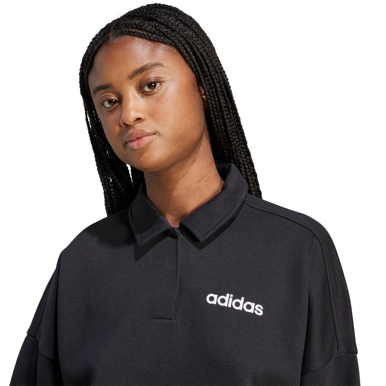 Sweat-shirt adidas Essentials Linear Polo pour femme 6/6