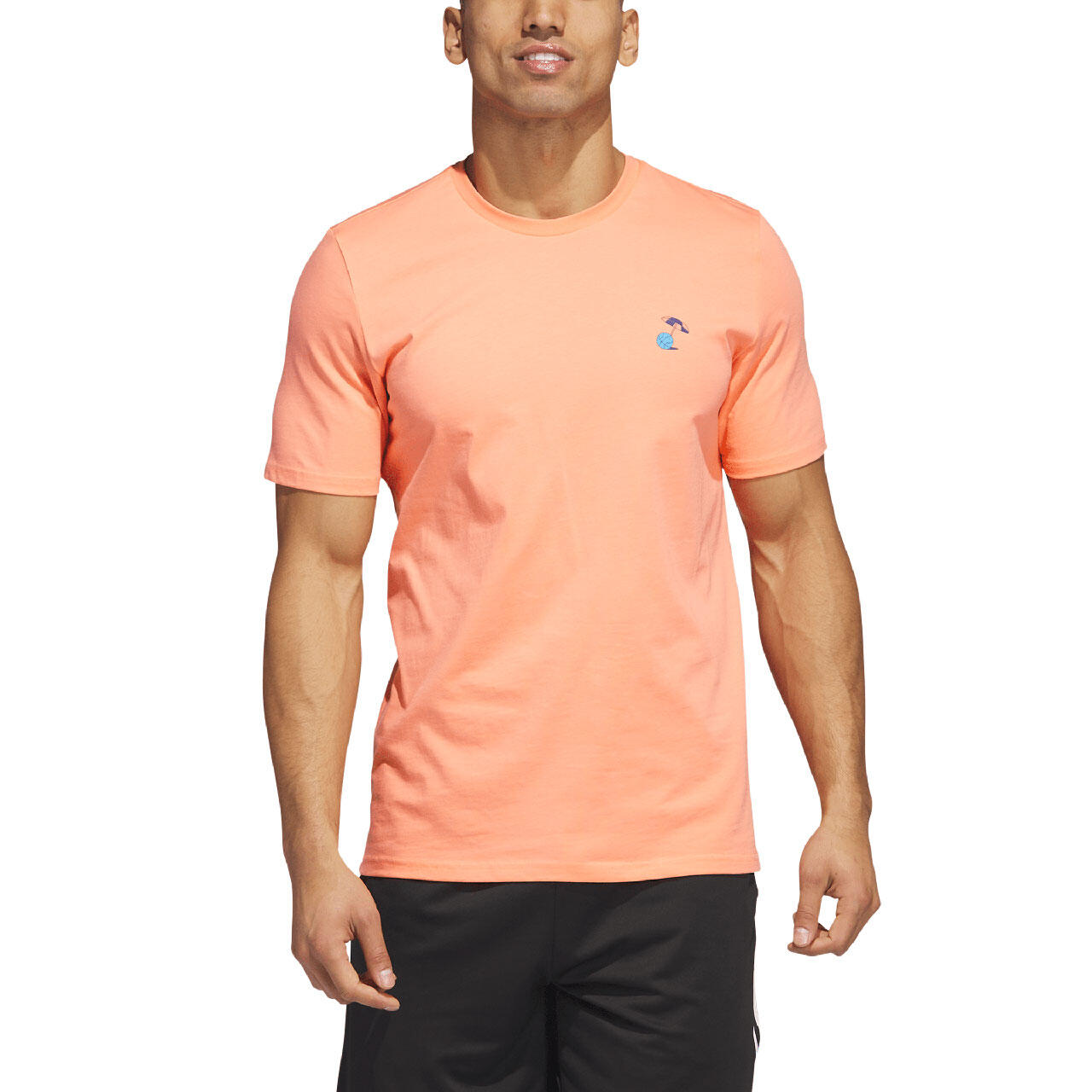 adidas T-shirt Spring Break para homem, manga curta 5/7