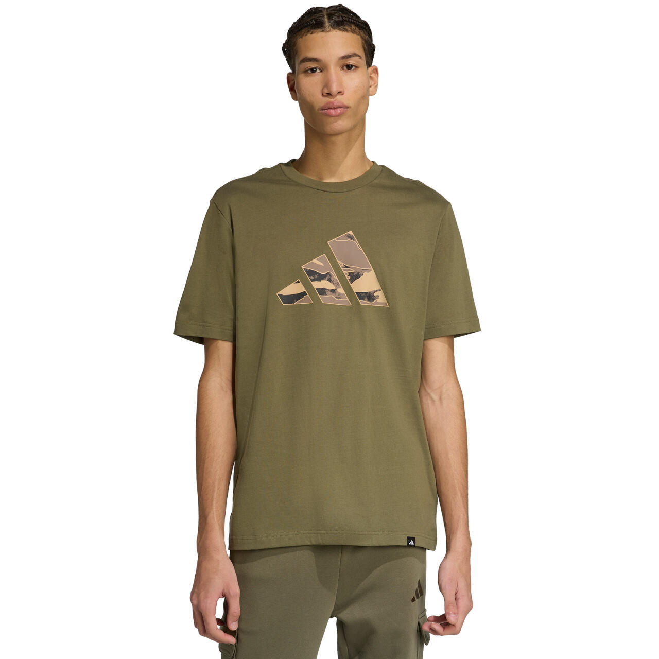 T-shirt adidas Camo Logo Graphic pour homme 2/6