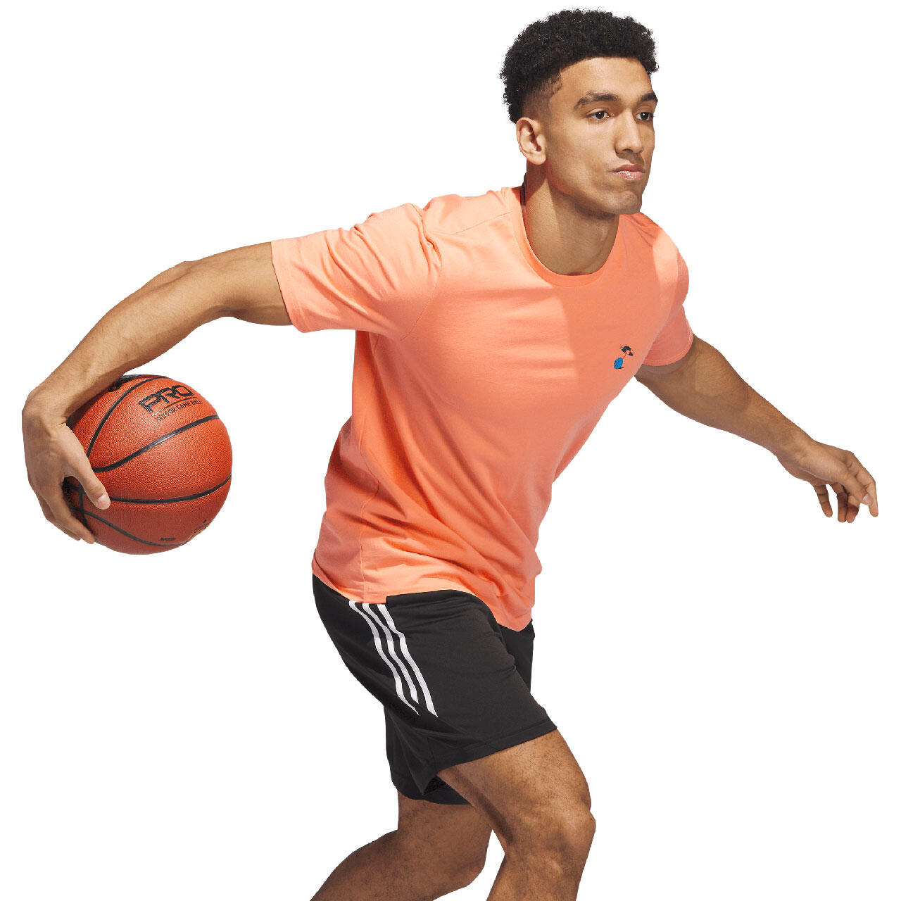 adidas T-shirt Spring Break para homem, manga curta 4/7