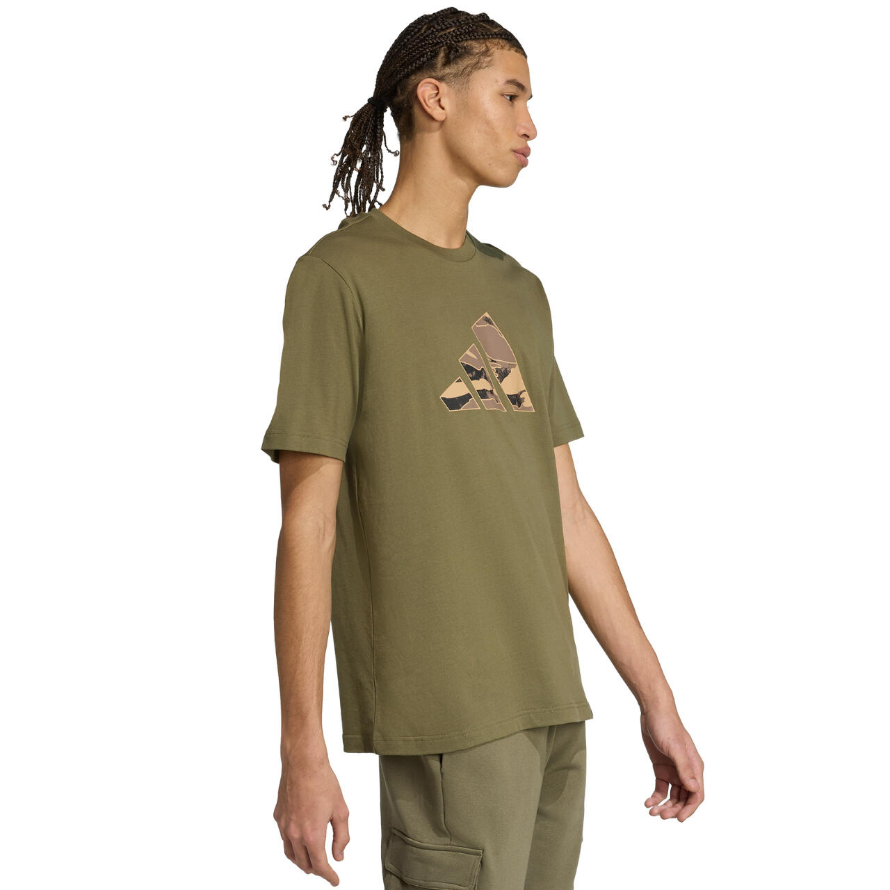T-shirt adidas Camo Logo Graphic pour homme 5/6