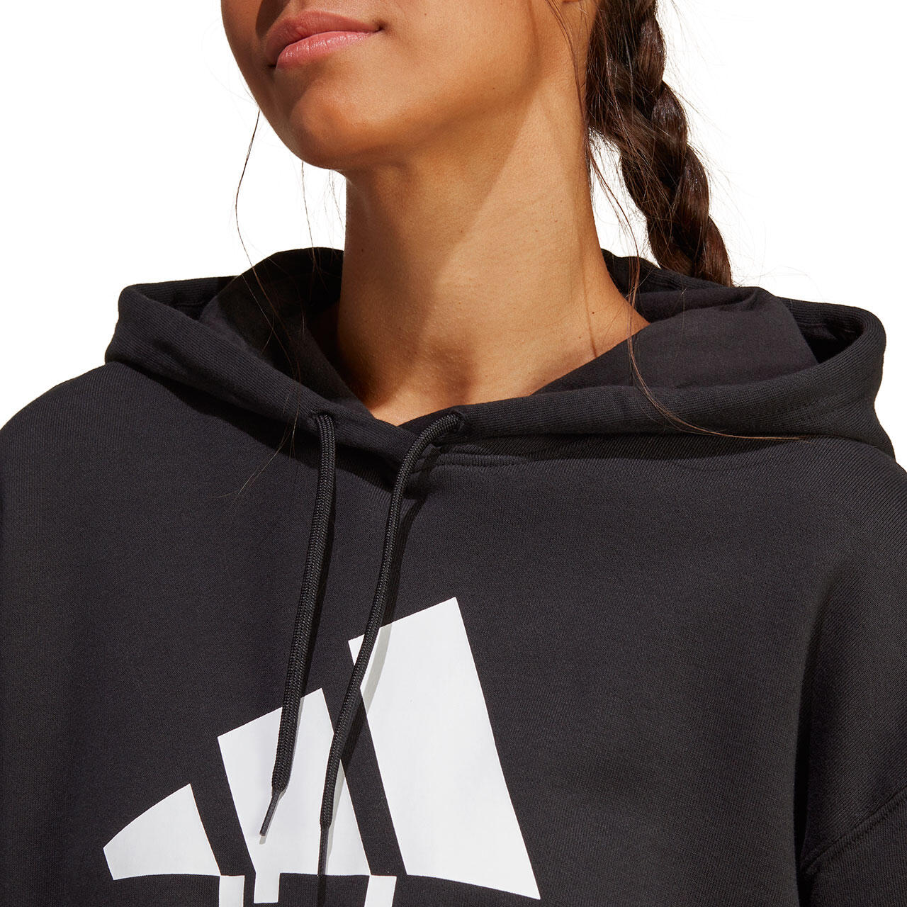Sweat-shirt adidas Essentials Big Logo Oversized French Terry Hoodie pour femme 6/7