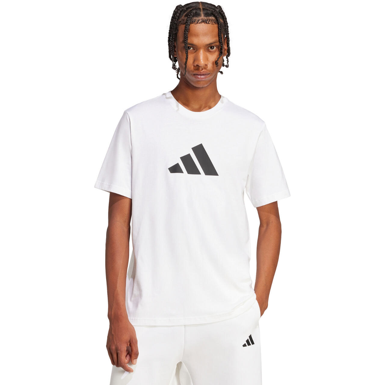 T-shirt pour homme adidas 3Bar Tee 2/7