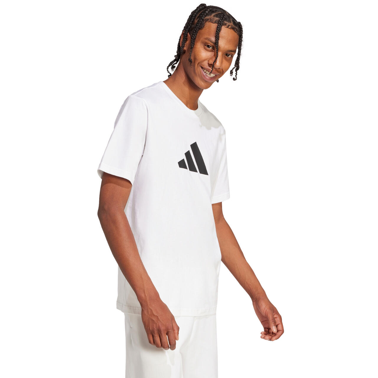 T-shirt pour homme adidas 3Bar Tee 5/7