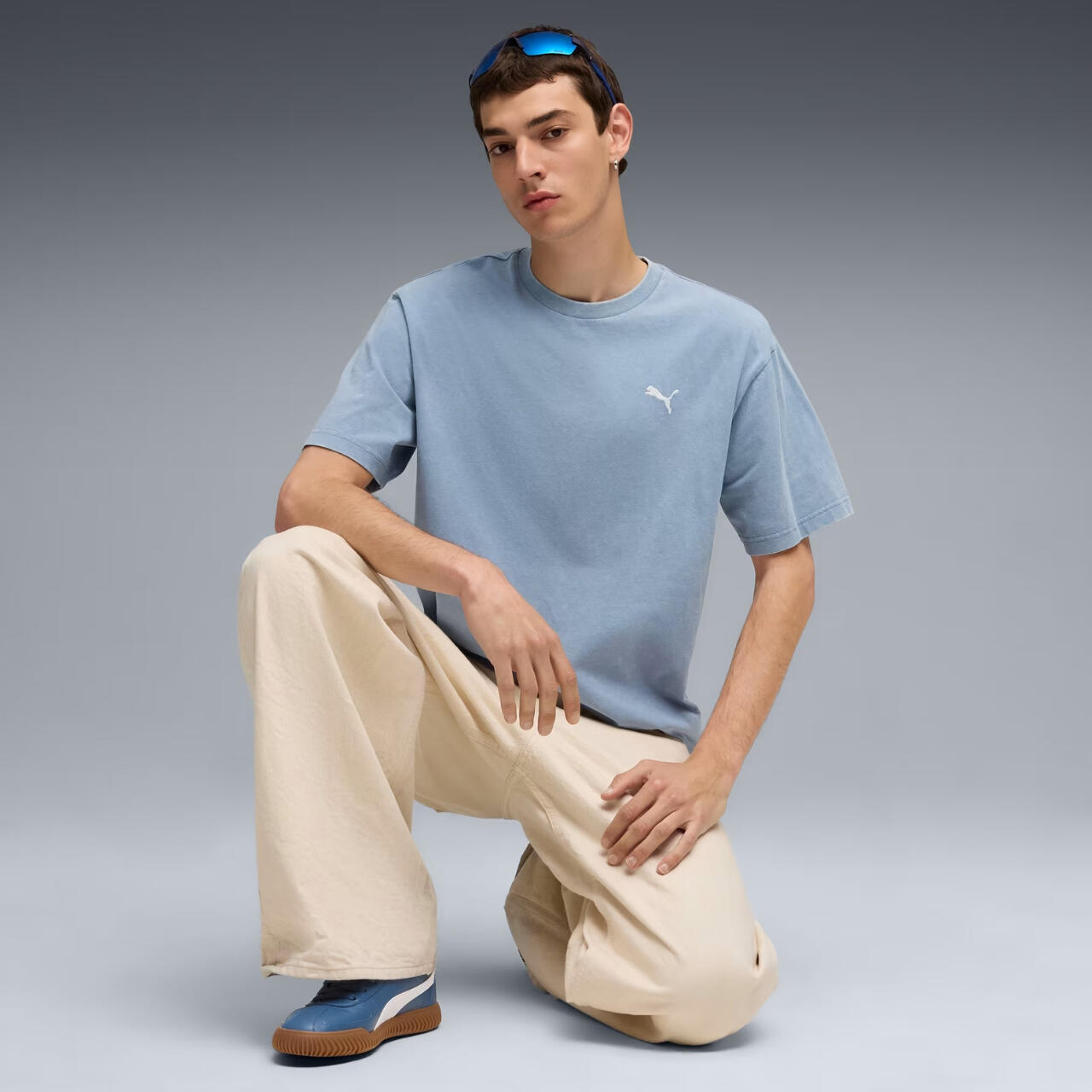 Camiseta de hombre Puma Ess Elevated Relaxed Wash Tee 6/6