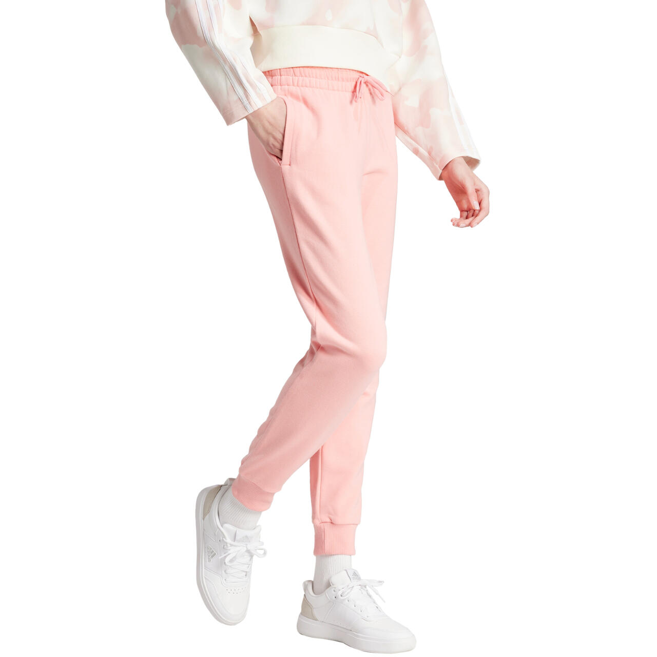 Adidas Linear French Terry Cuffed damesbroek 4/6