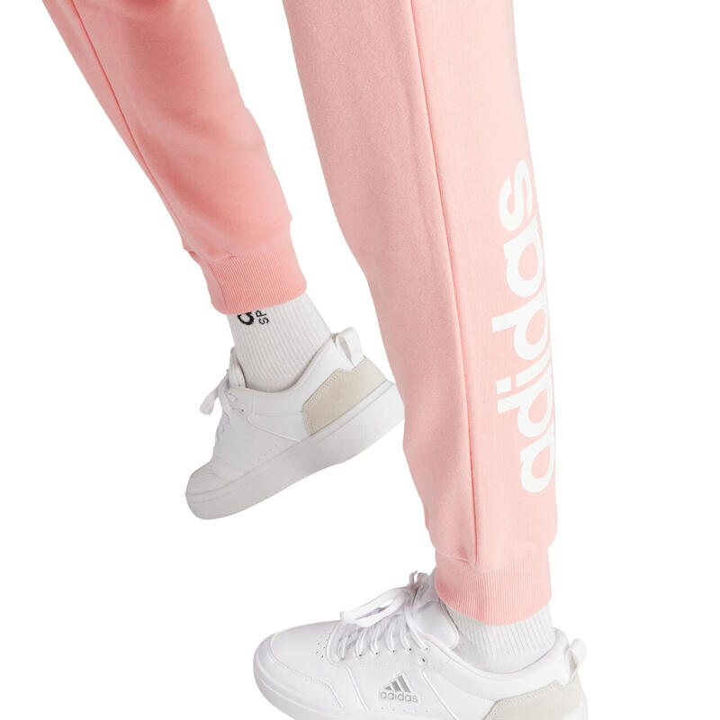 Pantaloni pentru femei adidas Linear French Terry Cuffed