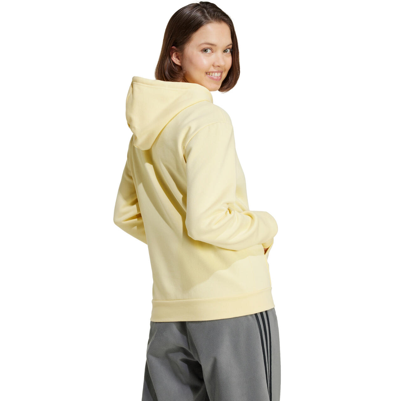 Homem adidas Essentials Small Logo Sweat com Capuz Algodão 3/6