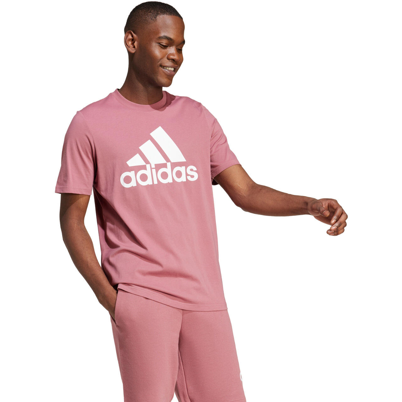 Adidas Essentials Single Jersey Big Logo T-shirt voor heren 2/7