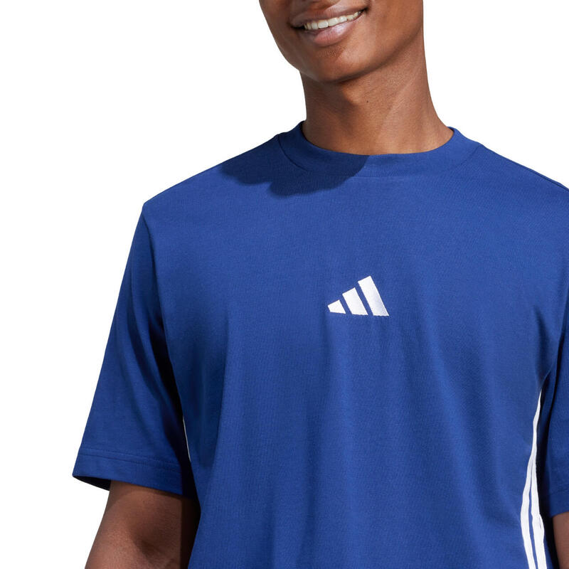 Tricou pentru bărbați adidas Essentials 3-Stripes Single Jersey