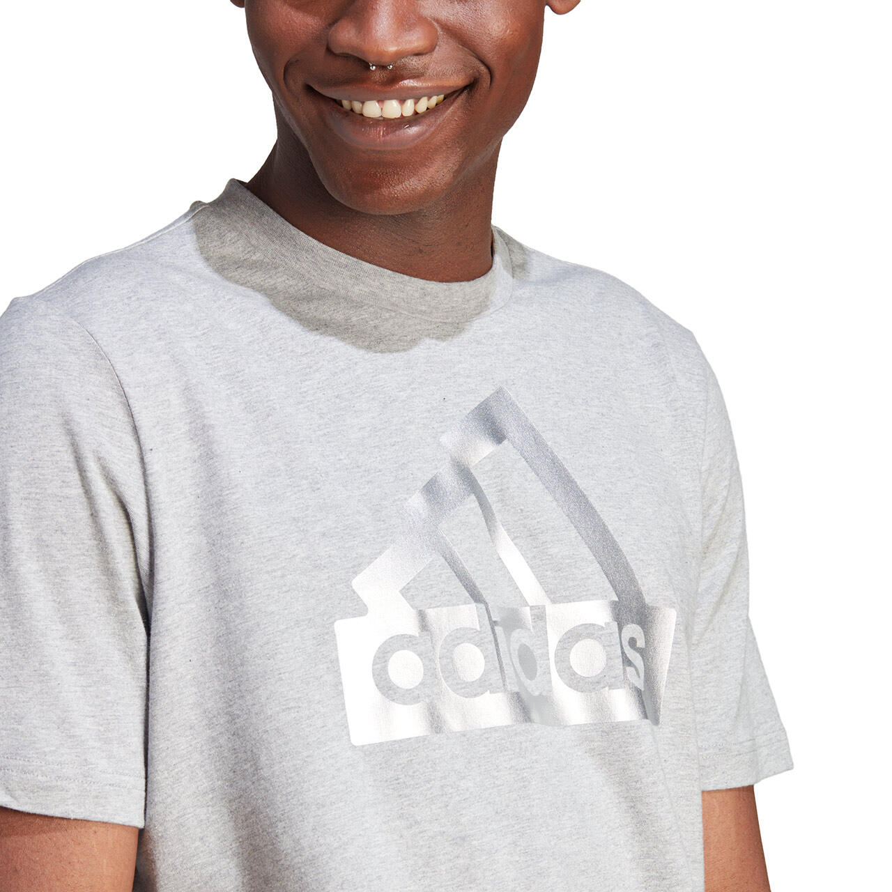 Herren-T-Shirt adidas Sportswear Future Icons Metallic Tee 6/7