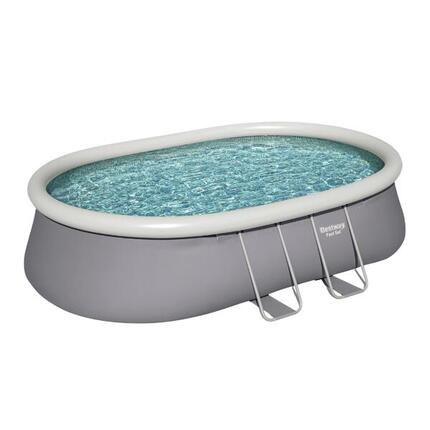 Bestway Piscine autoportante Ovale Fast Set 549x366x122 cm avec filtration