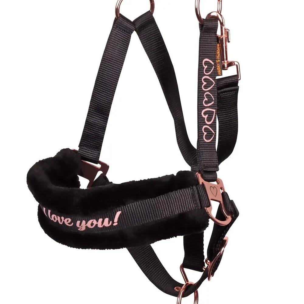 Conjunto de cabresto e corda de chumbo para cavalo Harry's Horse Love 2/2