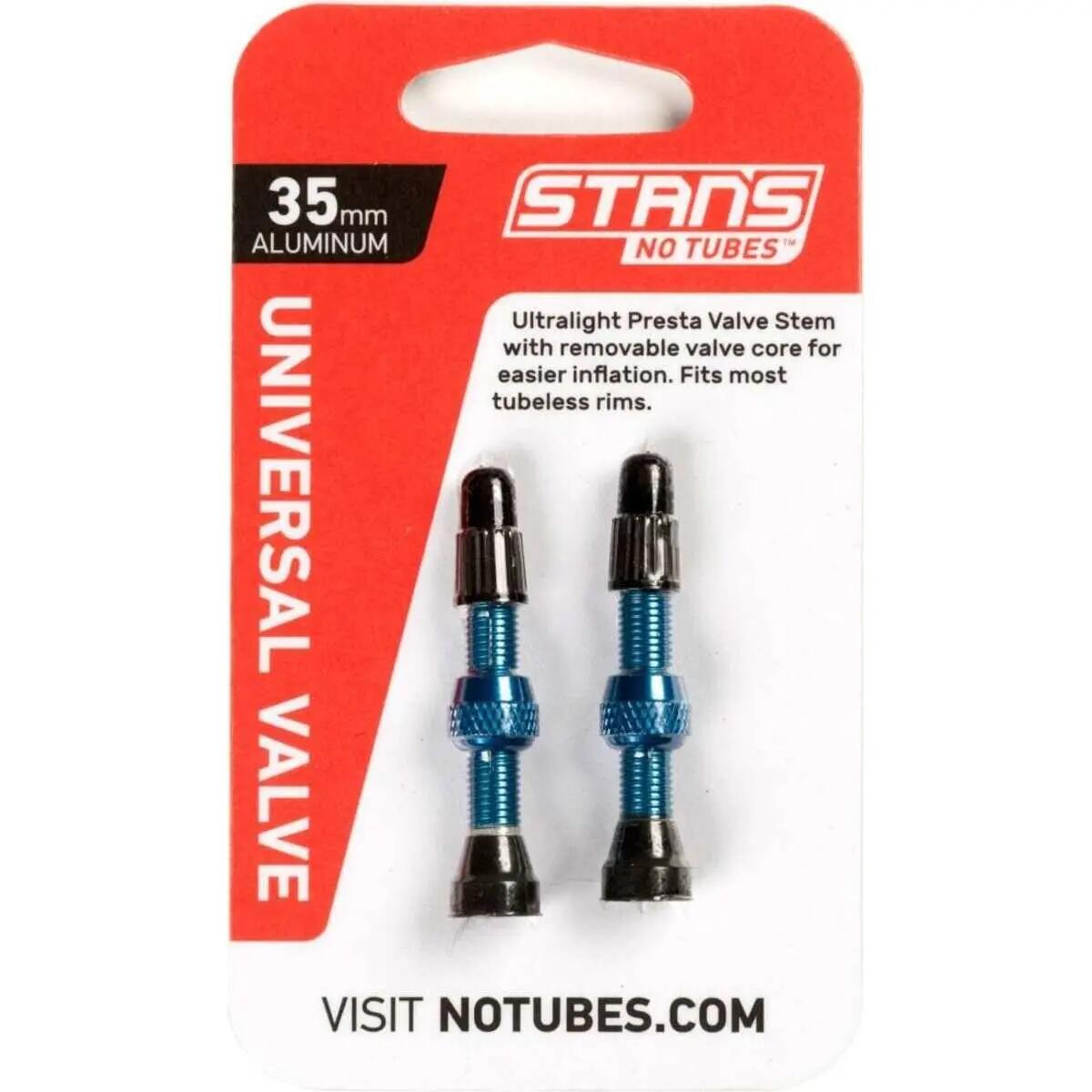 STANS Hliníkový ventil kolo Universal, Presta (x2)