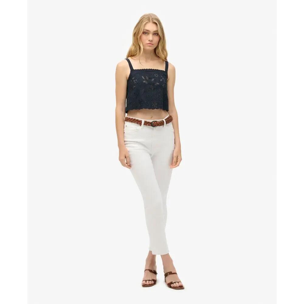 Tampo do tanque feminino bordado Superdry Ibiza 3/7