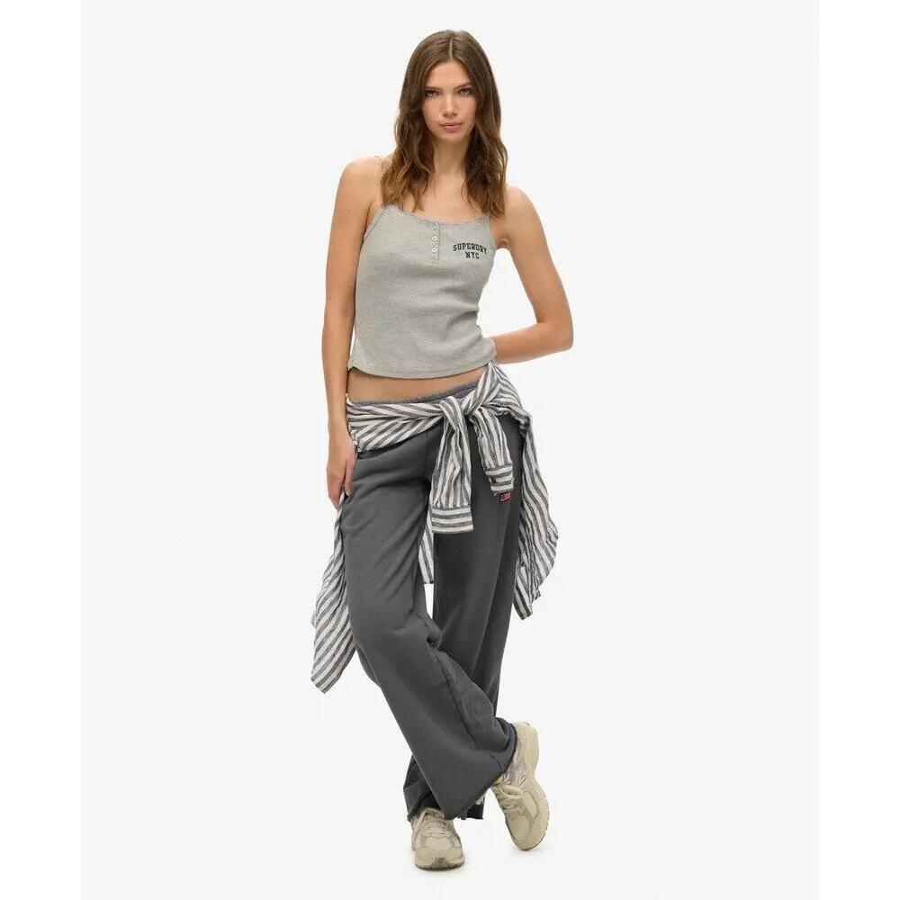Débardeur brodé à boutons femme Superdry Athletic Essentials 3/6