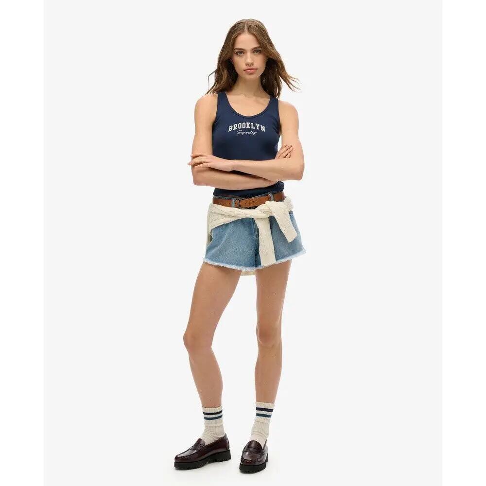 Gemustertes Tanktop Damen Superdry Athletic Essentials 3/6