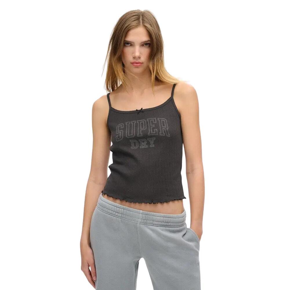 Débardeur en pointelle avec motif femme Superdry Athletic 2/6