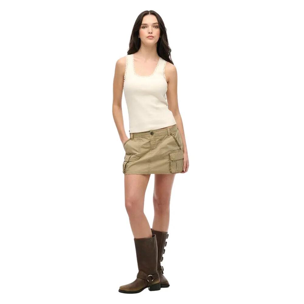 Débardeur à bordure dentelle femme Superdry Vintage 2/5