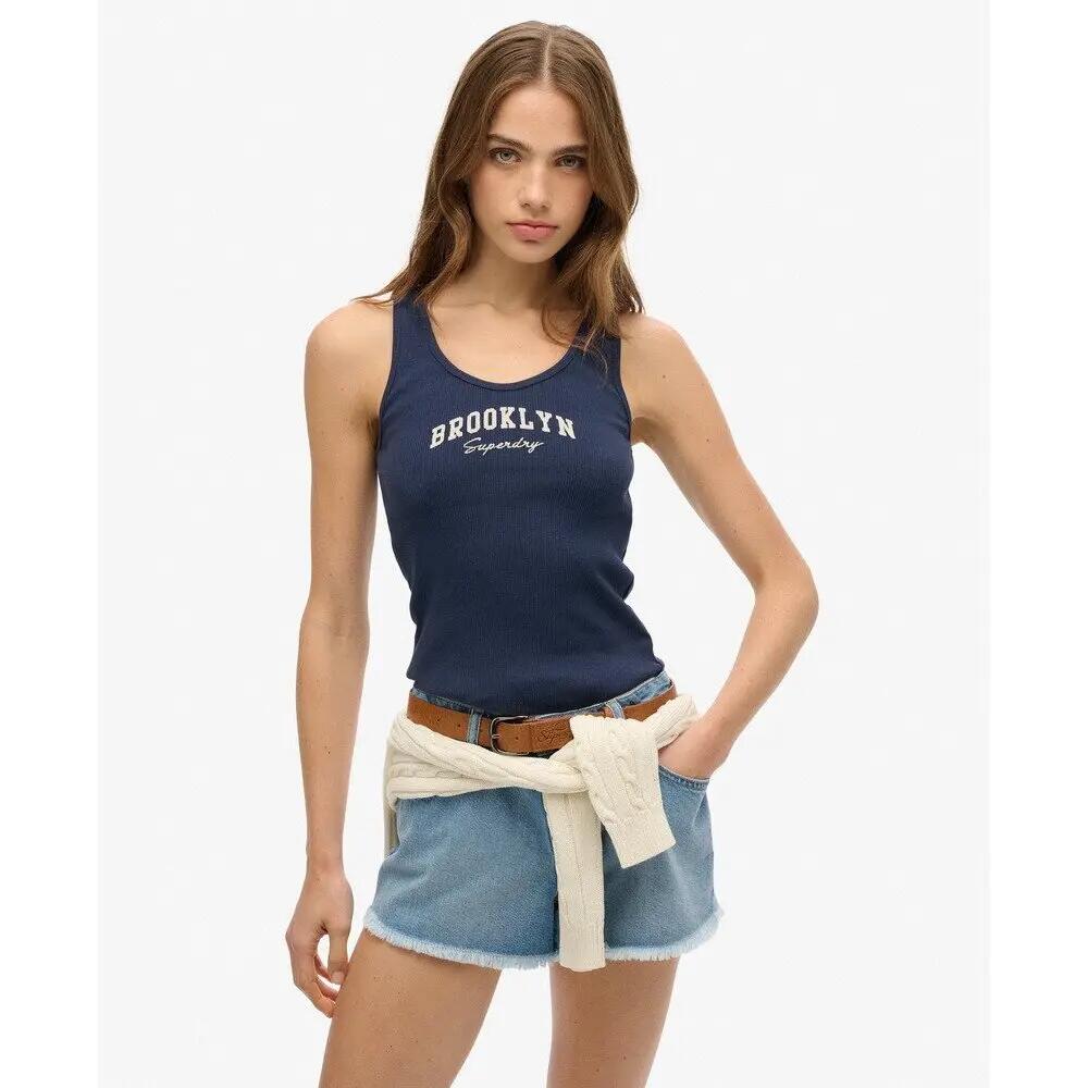 Canottiera da donna a fantasia Superdry Athletic Essentials 2/6