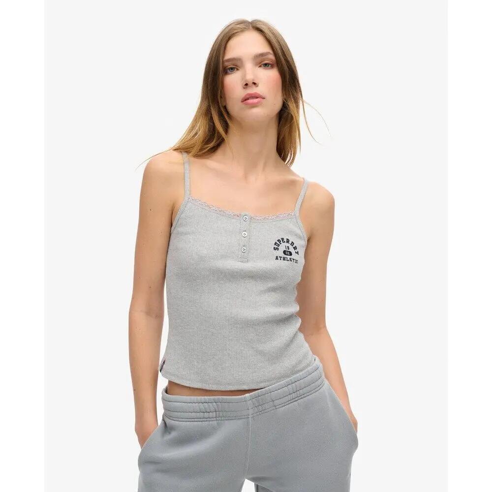 Débardeur boutonné avec motif femme Superdry Athletic Essentials 3/7