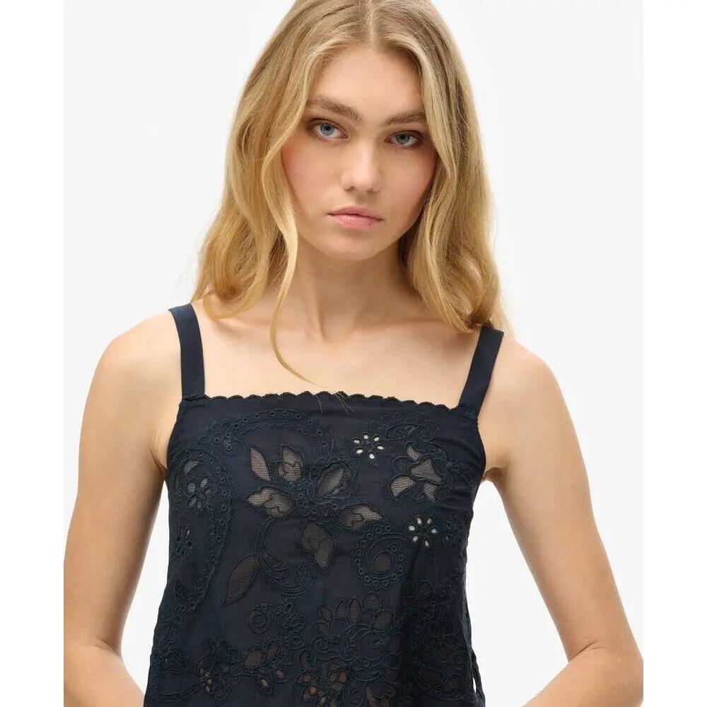 Tampo do tanque feminino bordado Superdry Ibiza 5/7