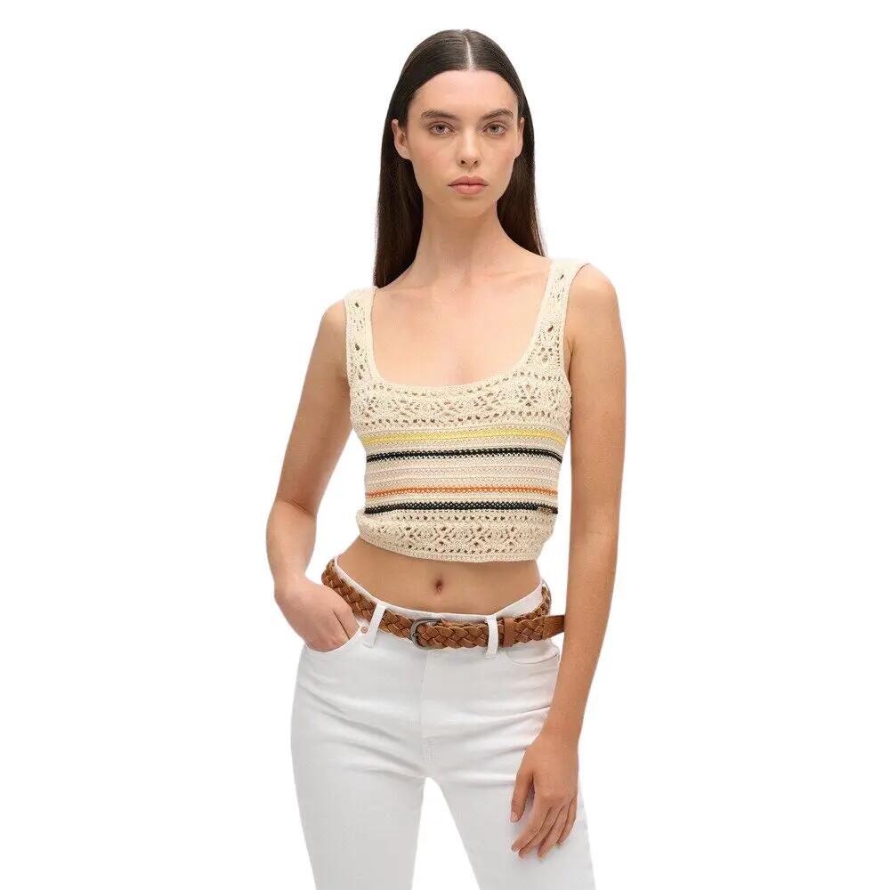 Débardeur court en crochet à lacets femme Superdry 2/7