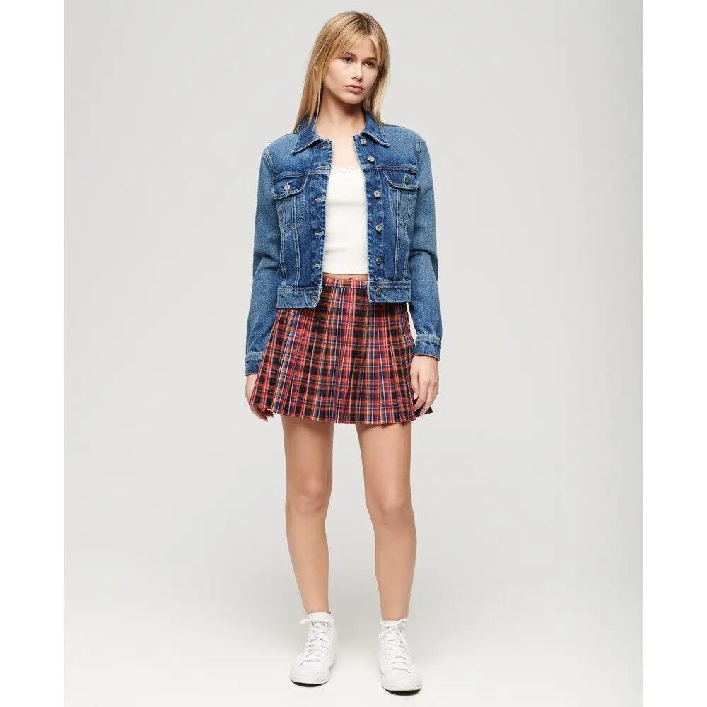 Débardeur court à liseré en dentelle femme Superdry Athletic Essentials 5/7