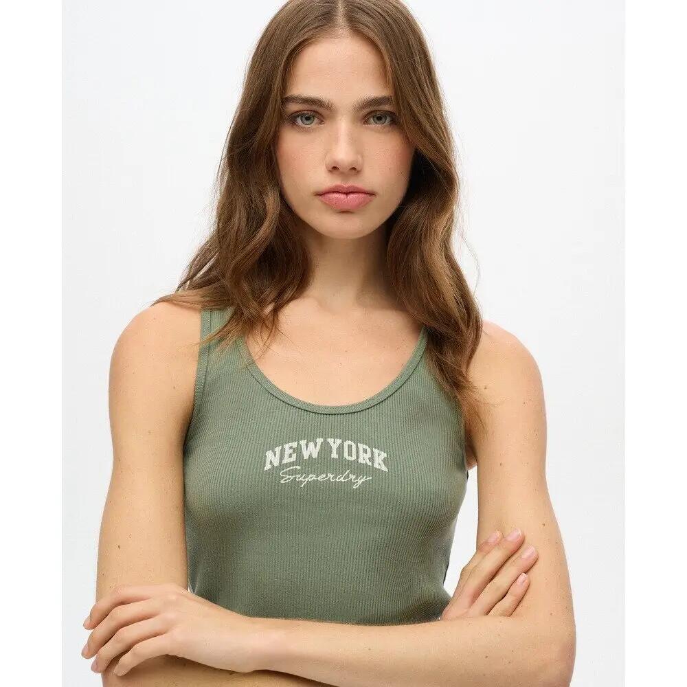 Damski wzorzysty tank top Superdry Athletic Essentials 5/6