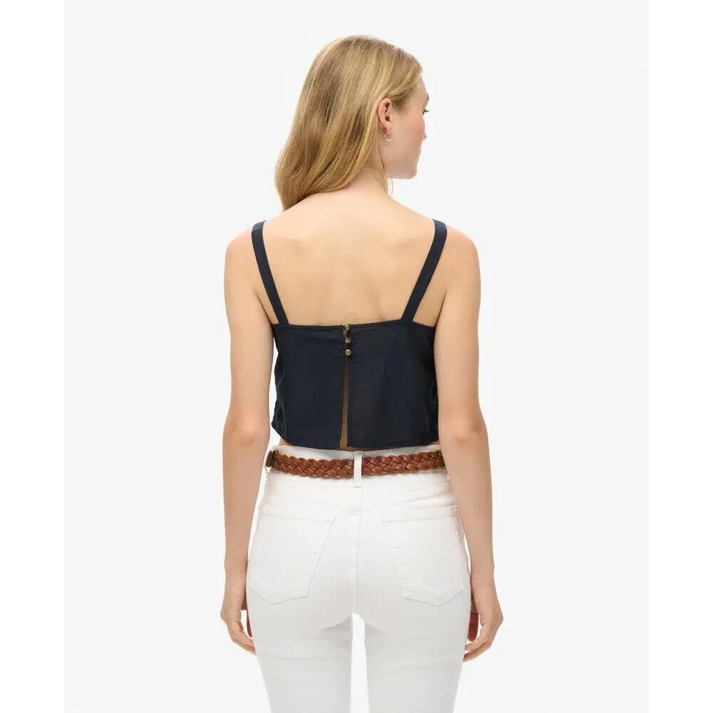 Tampo do tanque feminino bordado Superdry Ibiza 4/7