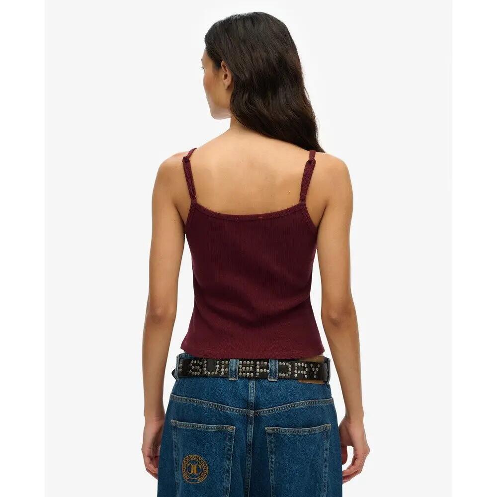 Débardeur brodé à boutons femme Superdry Athletic Essentials 4/6