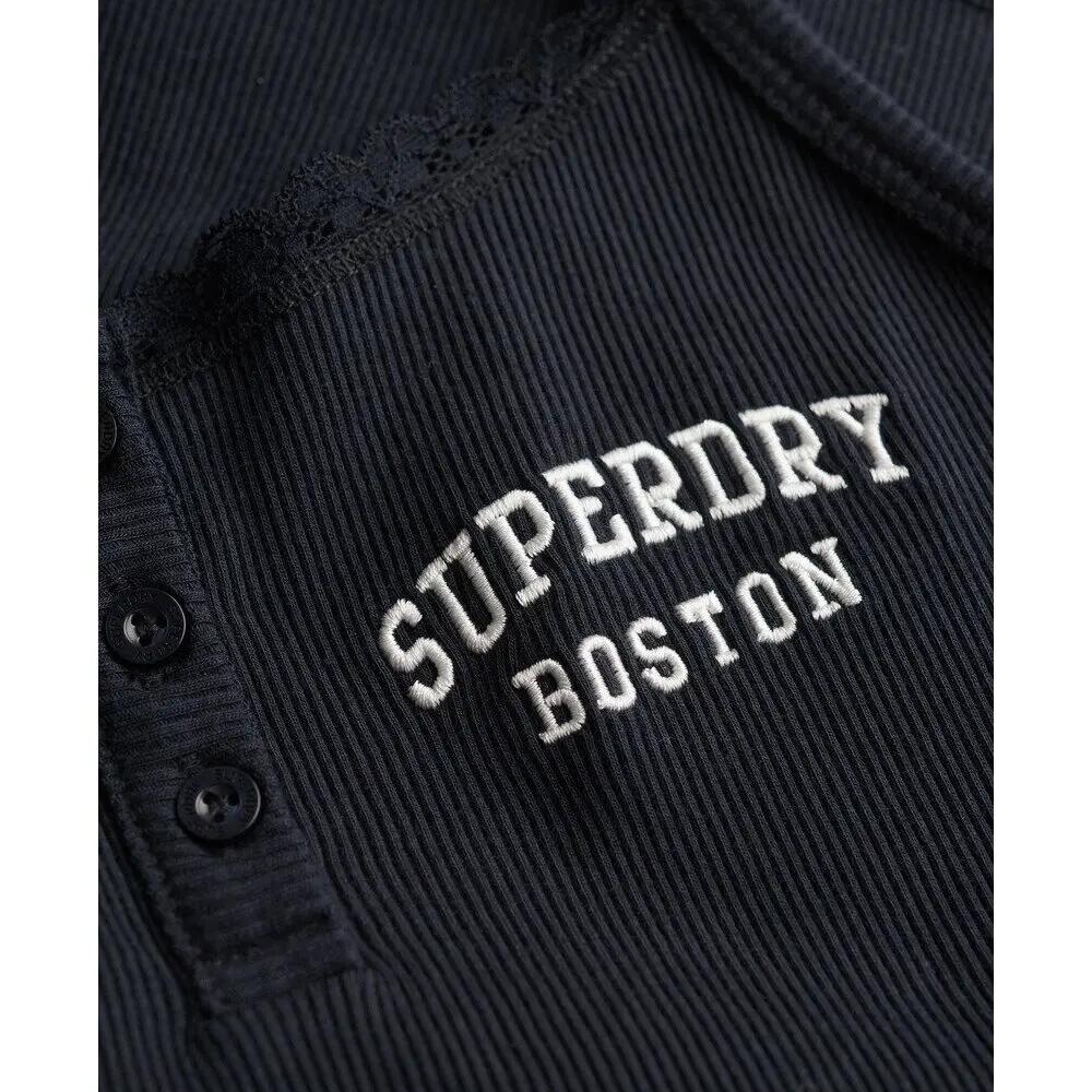 Débardeur brodé à boutons femme Superdry Athletic Essentials 6/6