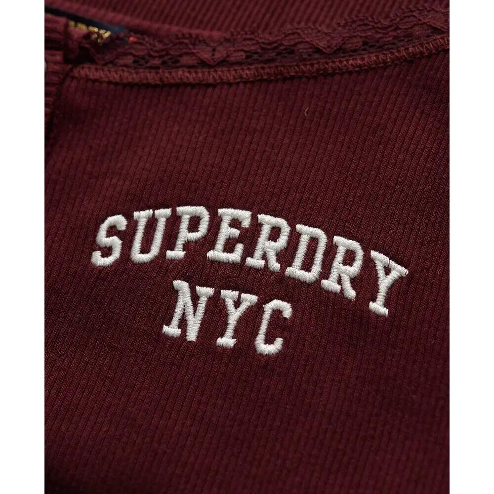 Débardeur brodé à boutons femme Superdry Athletic Essentials 6/6