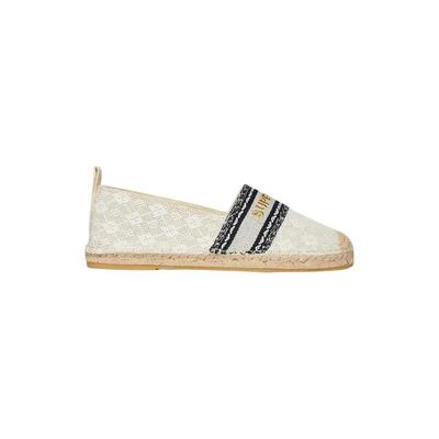 Canvas espadrilles met inzetstuk voor dames superdry