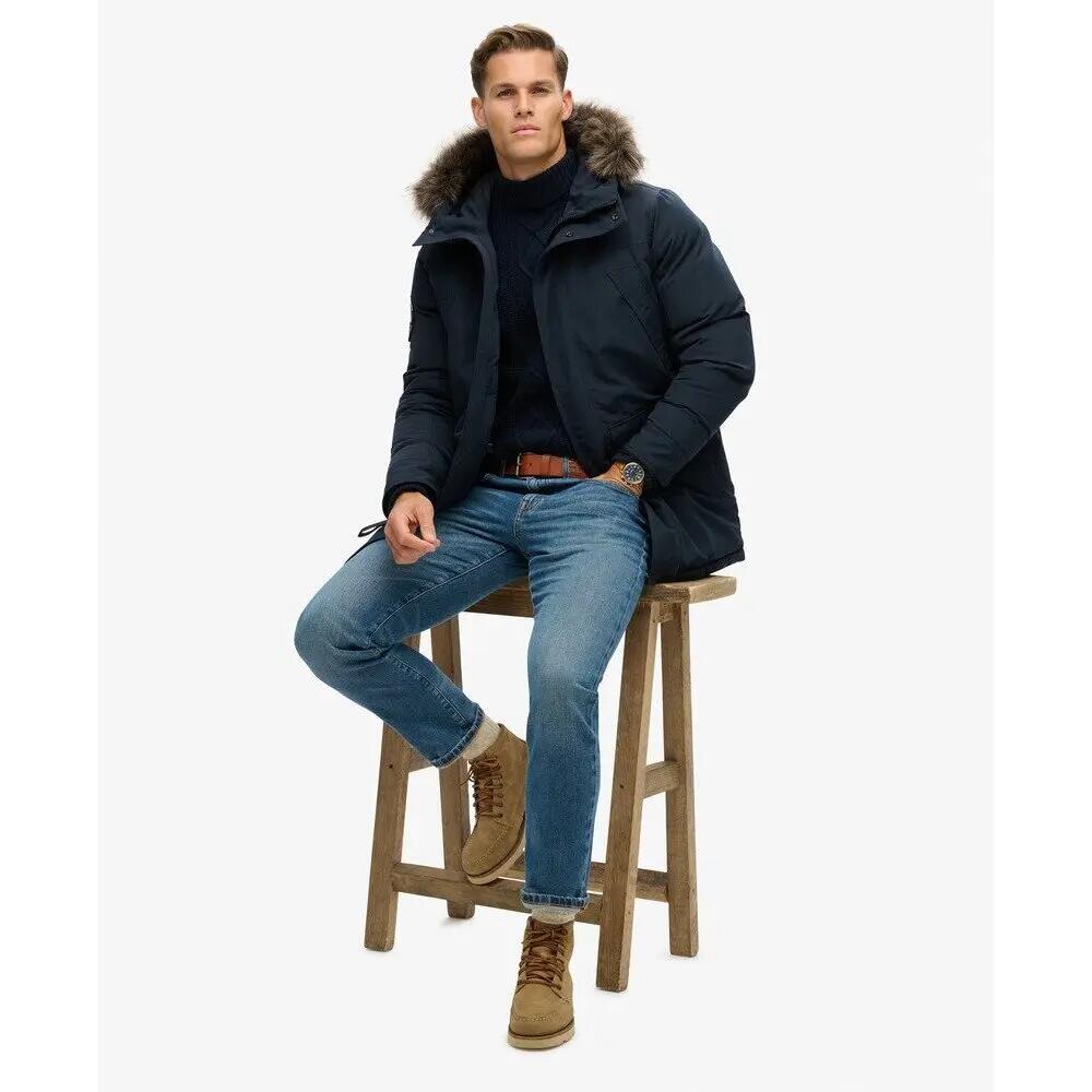 Parka en fourrure synthétique Superdry Everest 3/7