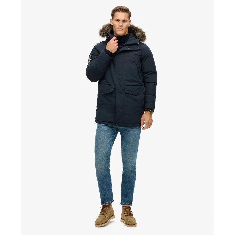 Parka en fourrure synthétique Superdry Everest 2/7