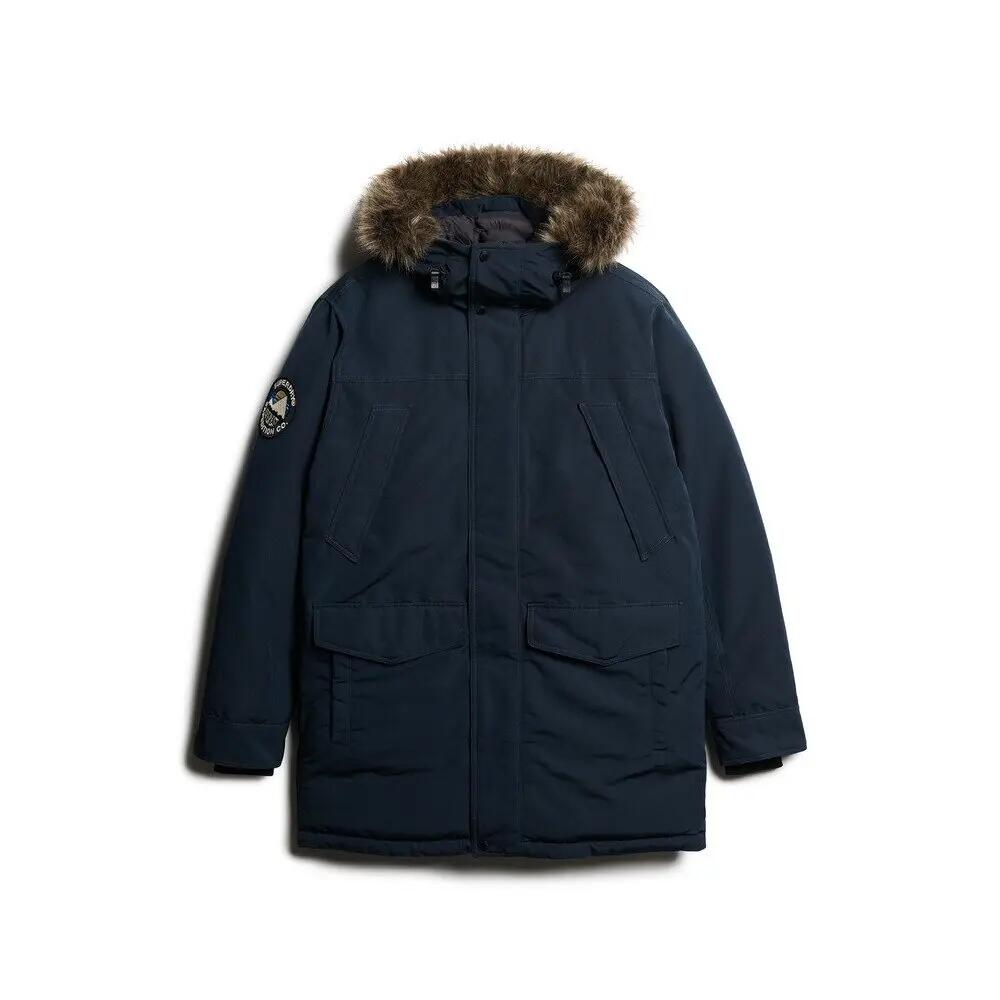 Synthetic fur parka Superdry Everest