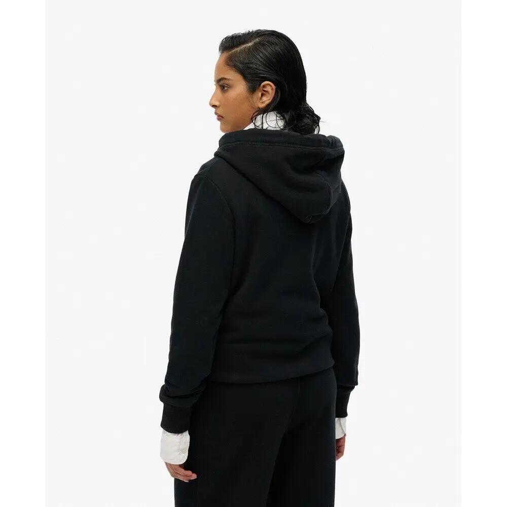 Sweatshirt à capuche zippé femme Superdry Logo Essential 3/5