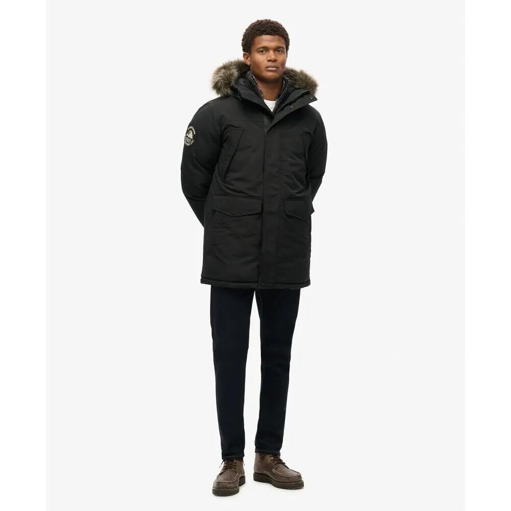 Parka en fourrure synthétique Superdry Everest 3/7