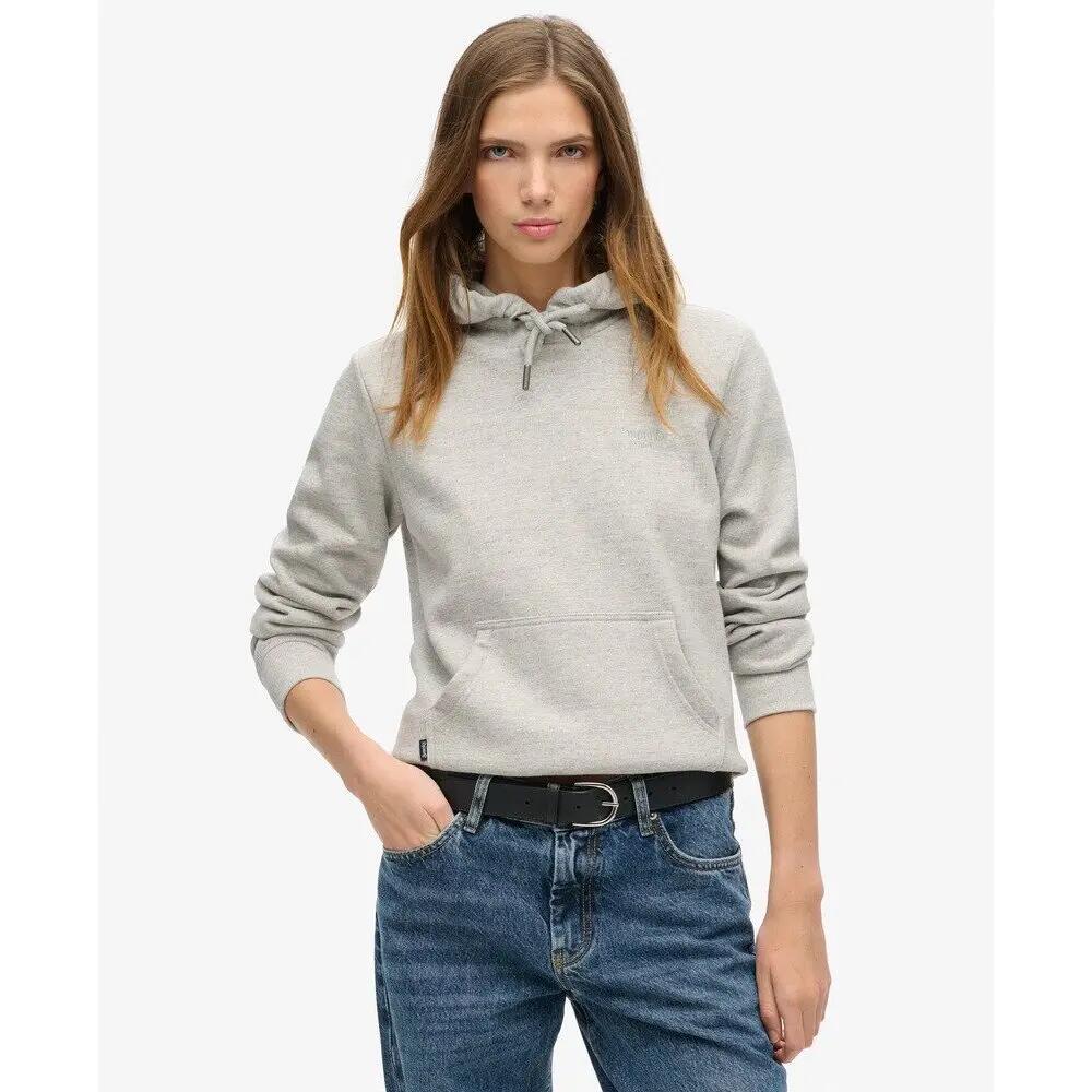 Sudadera Superdry Essentials gris para mujer 3/6