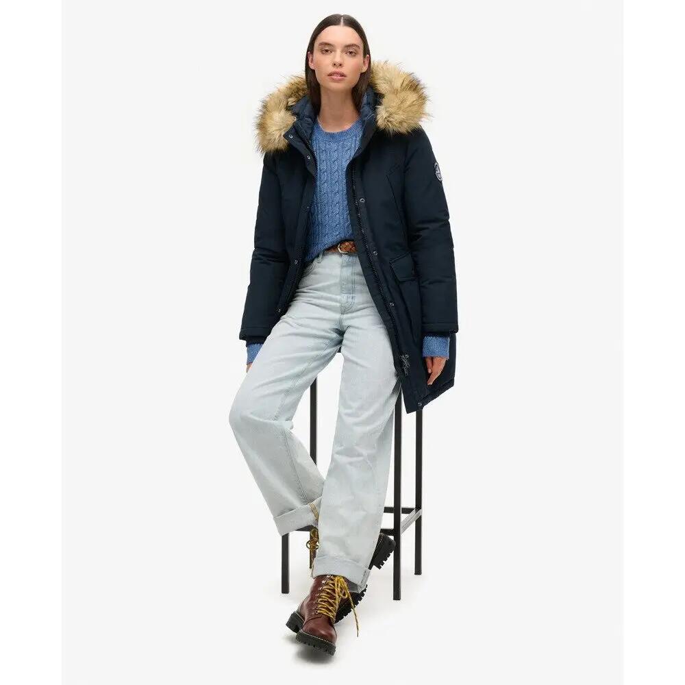 Parka en fausse fourrure femme Superdry Everest 3/6