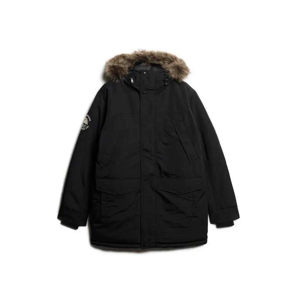 Synthetic fur parka Superdry Everest