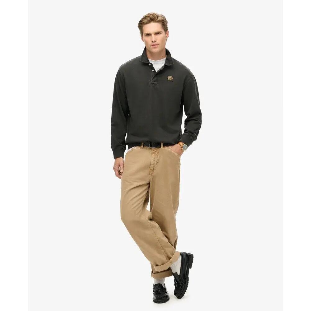 Polo manches longues et surpiqûres contrastées Superdry 2/6