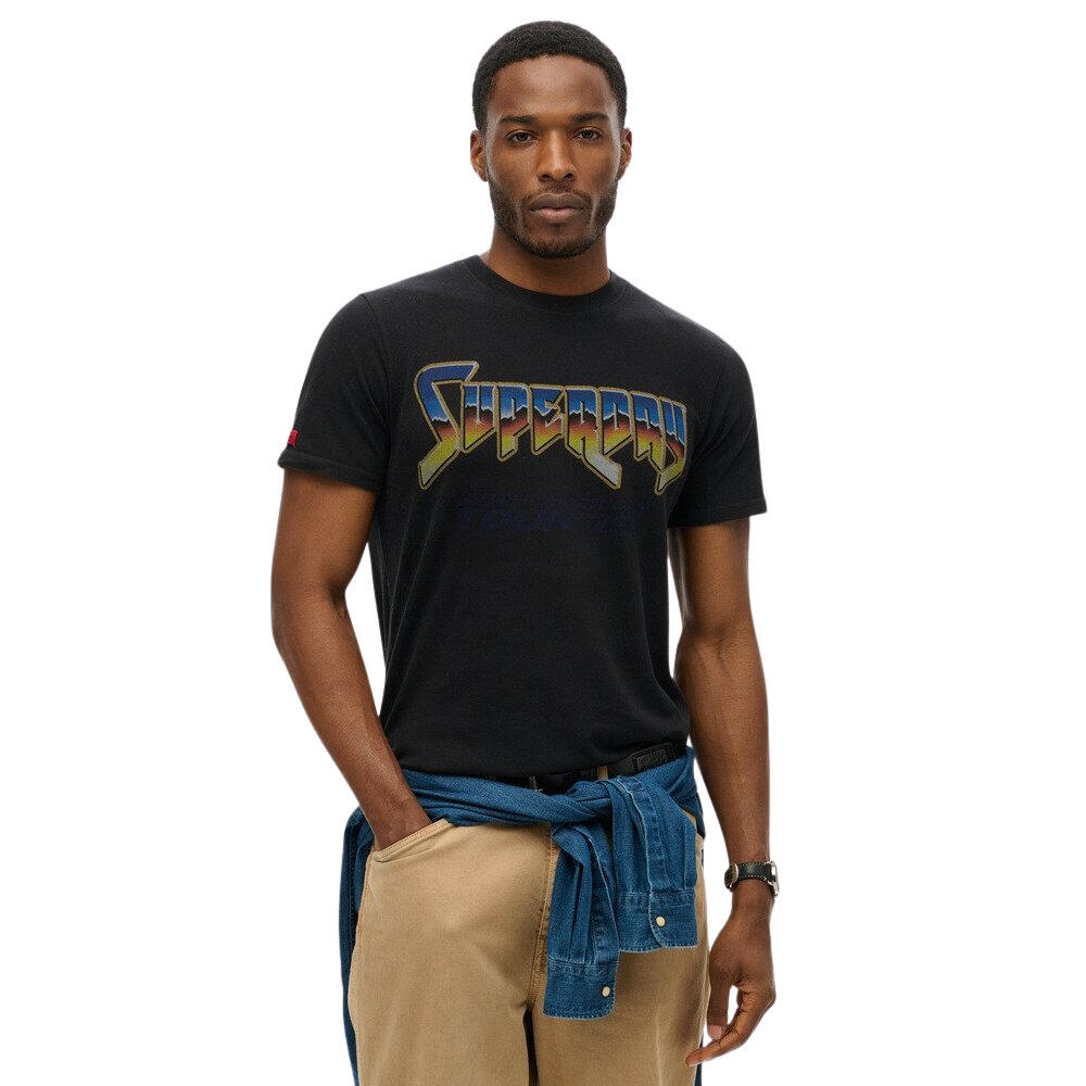 T-shirt à motif groupe de rock Superdry 2/7
