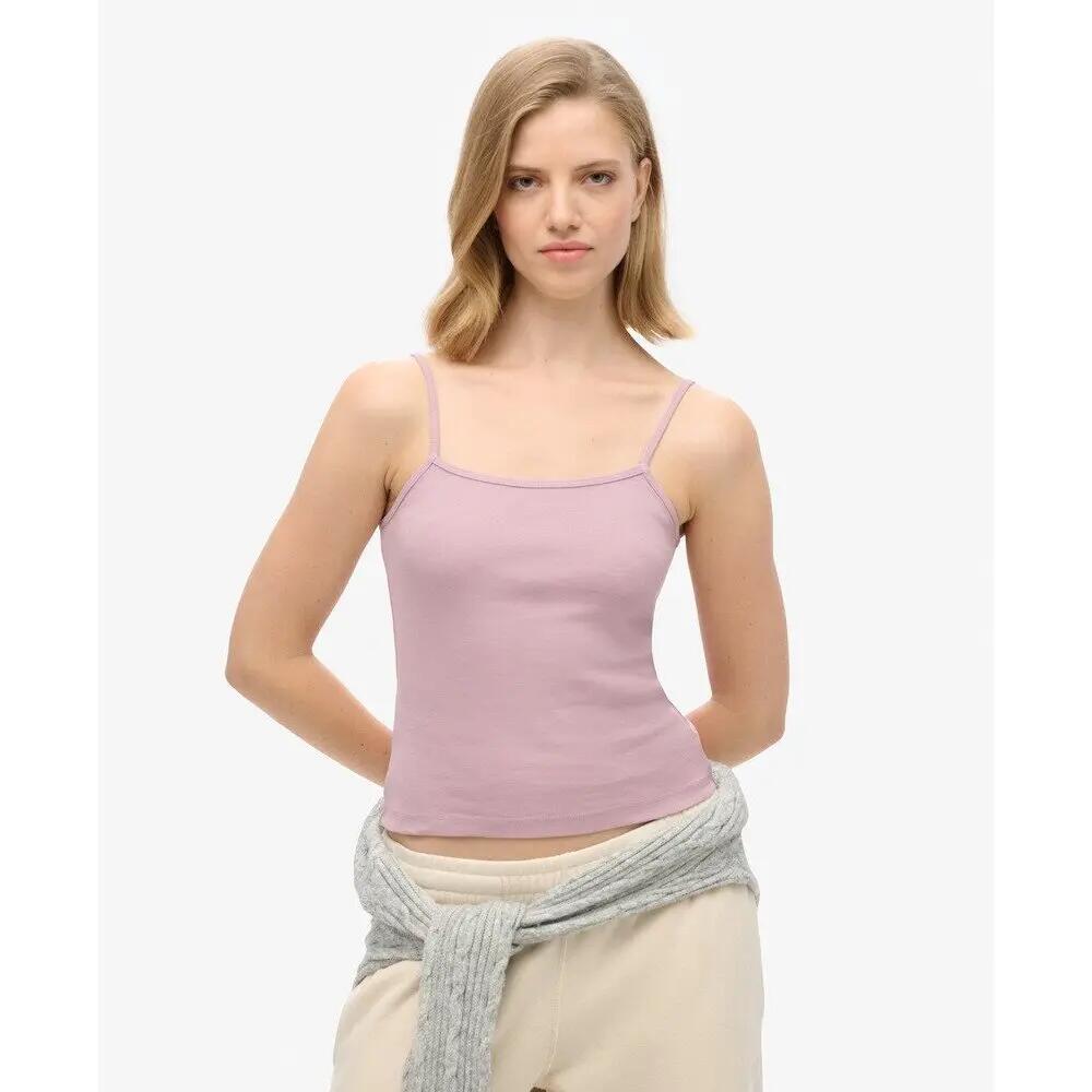 Fijn geribbeld tanktop voor dames Superdry 3/5